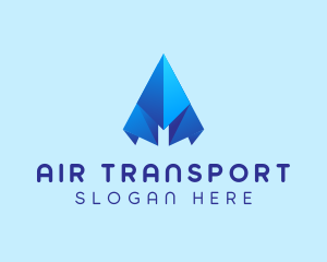 Transport Flight Plane logo design