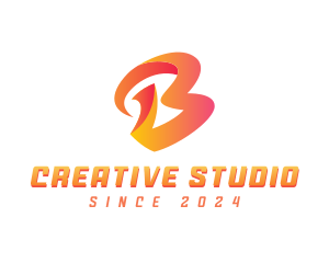 Creative Studio Letter B logo