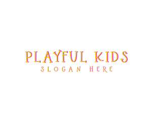 Playful Childish Boutique logo design