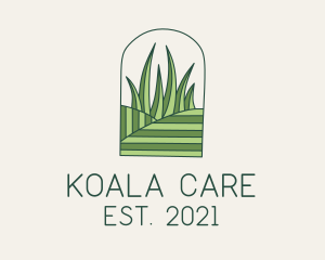 Field Lawn Care  logo design