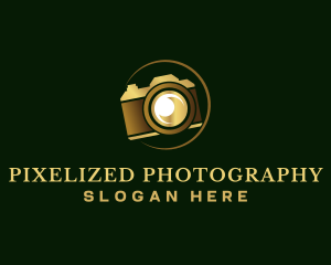 Premium Camera Photography logo design