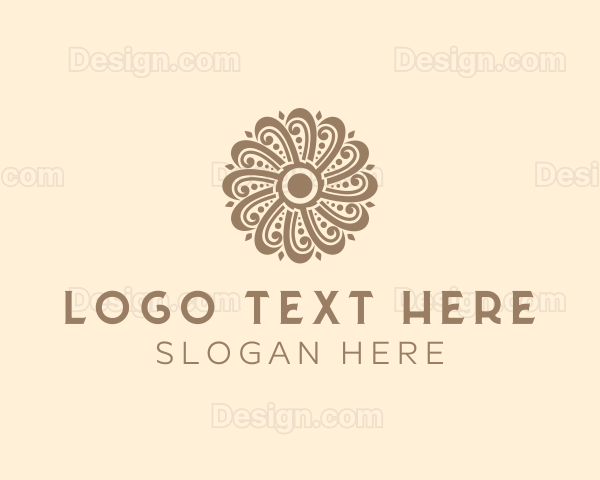 Flower Organic Pattern Logo