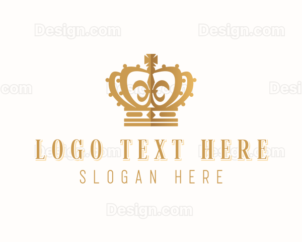 Golden Royal Crown Logo