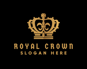 Golden Queen Crown logo