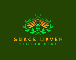 Spiritual Book Church logo design