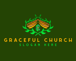 Spiritual Book Church logo design