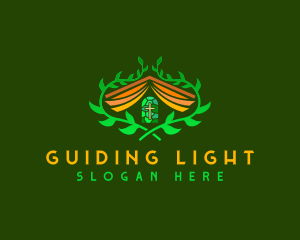 Spiritual Book Church logo design