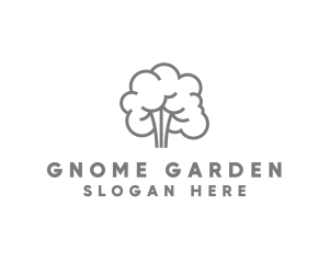 Tree Garden Leaves logo design