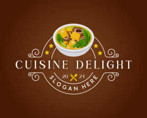 Filipino Gourmet Cuisine logo design