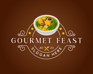 Filipino Gourmet Cuisine logo design