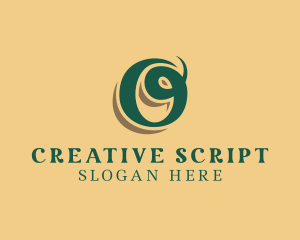 Business Commerce Script logo design