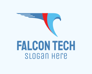 Falcon Logistics Service logo design