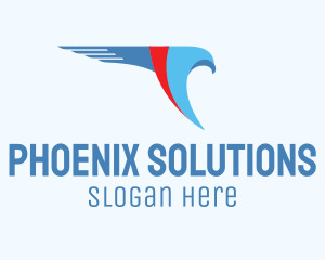 Falcon Logistics Service logo design