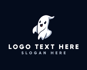 Soul - Spooky Ghost Halloween logo design