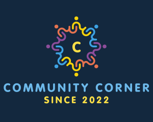 Community People Foundation logo design