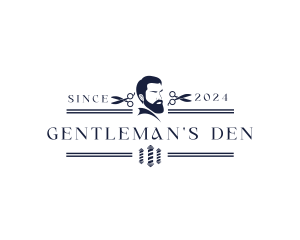 Gentleman Grooming Salon logo design