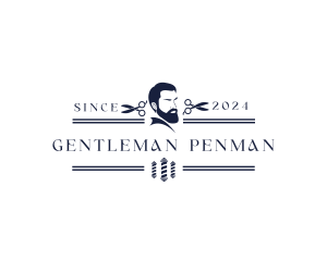 Gentleman Grooming Salon logo design