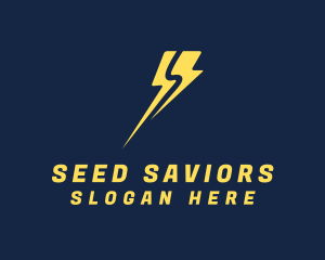 Lightning Power Tech  logo design