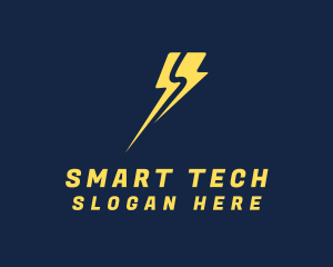 Lightning Power Tech  logo design