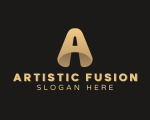 Art Studio Creative Letter A logo design