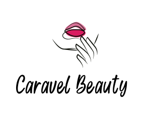 Seductive Pink Lips logo design