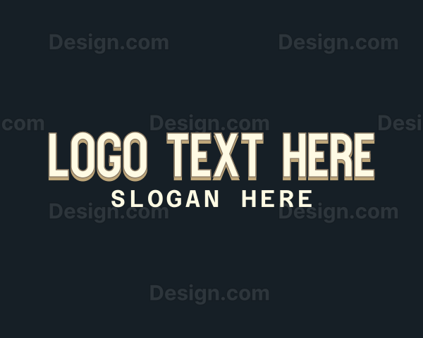 Fancy Generic Marketing Logo