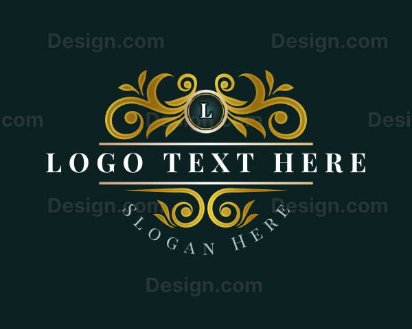 Floral Crest Premium Logo