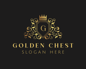 High End Shield Crest logo design