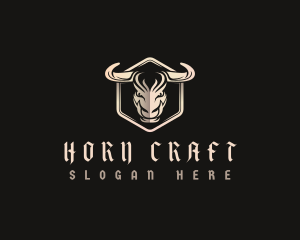 Buffalo Bull Horn logo design