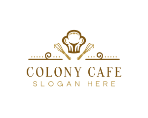 Pastry Chef Cafe logo design