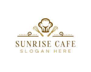 Pastry Chef Cafe logo design