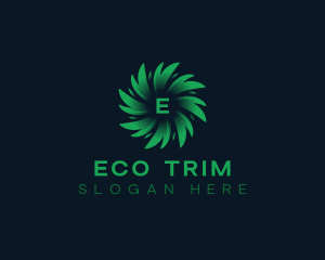 Eco Nature Leaves logo design