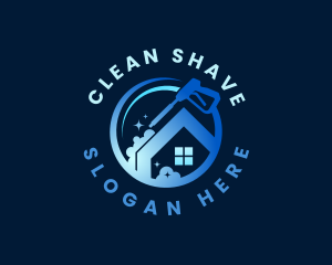 Power Washer Cleaning logo design