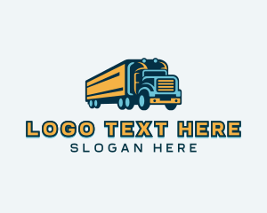 Logistics Delivery Trucking logo