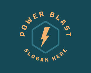 Electric Power Volt logo design