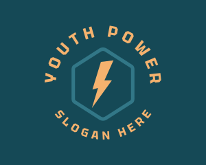 Electric Power Volt logo design