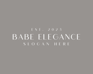 Elegant Chic Business logo design