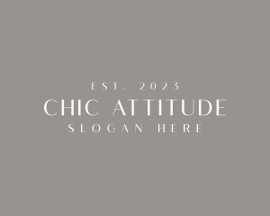 Elegant Chic Business logo design