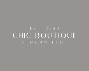 Elegant Chic Business logo design