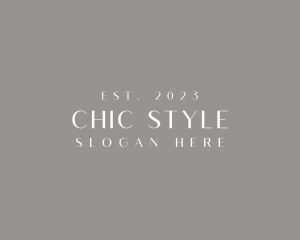 Elegant Chic Business logo design