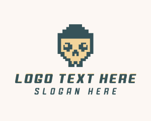 Skull Pixel Tech logo