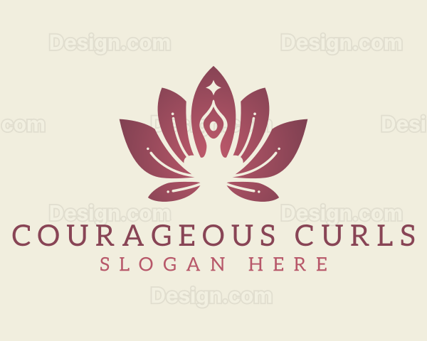 Lotus Star Sitting Meditation Logo