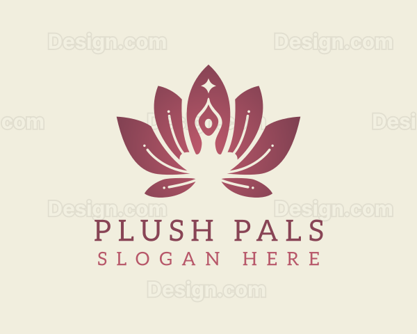 Lotus Star Sitting Meditation Logo