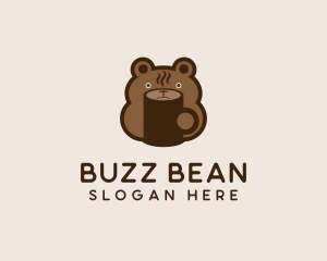 Bear Coffee Mug logo design