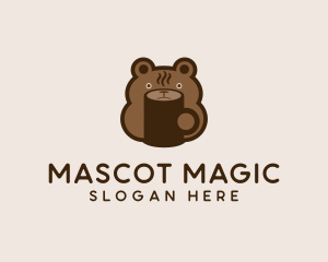 Bear Coffee Mug logo design