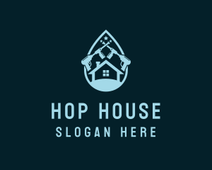 House Pressure Cleaning logo design