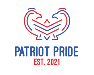 Patriotic Bird Sanctuary logo design