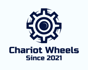 Cog Wheel Machine logo design