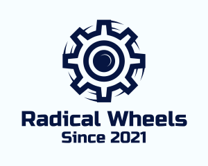 Cog Wheel Machine logo design