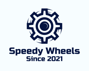 Cog Wheel Machine logo design